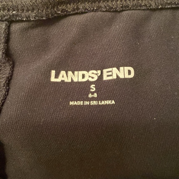 Lands’ End Black Starfish Leggings S (lot of 3) - Picture 3 of 5